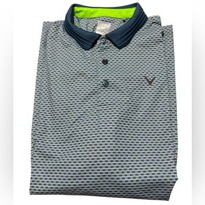 Callaway Opti•Dri Men's Gray Polo Golf Shirt XL